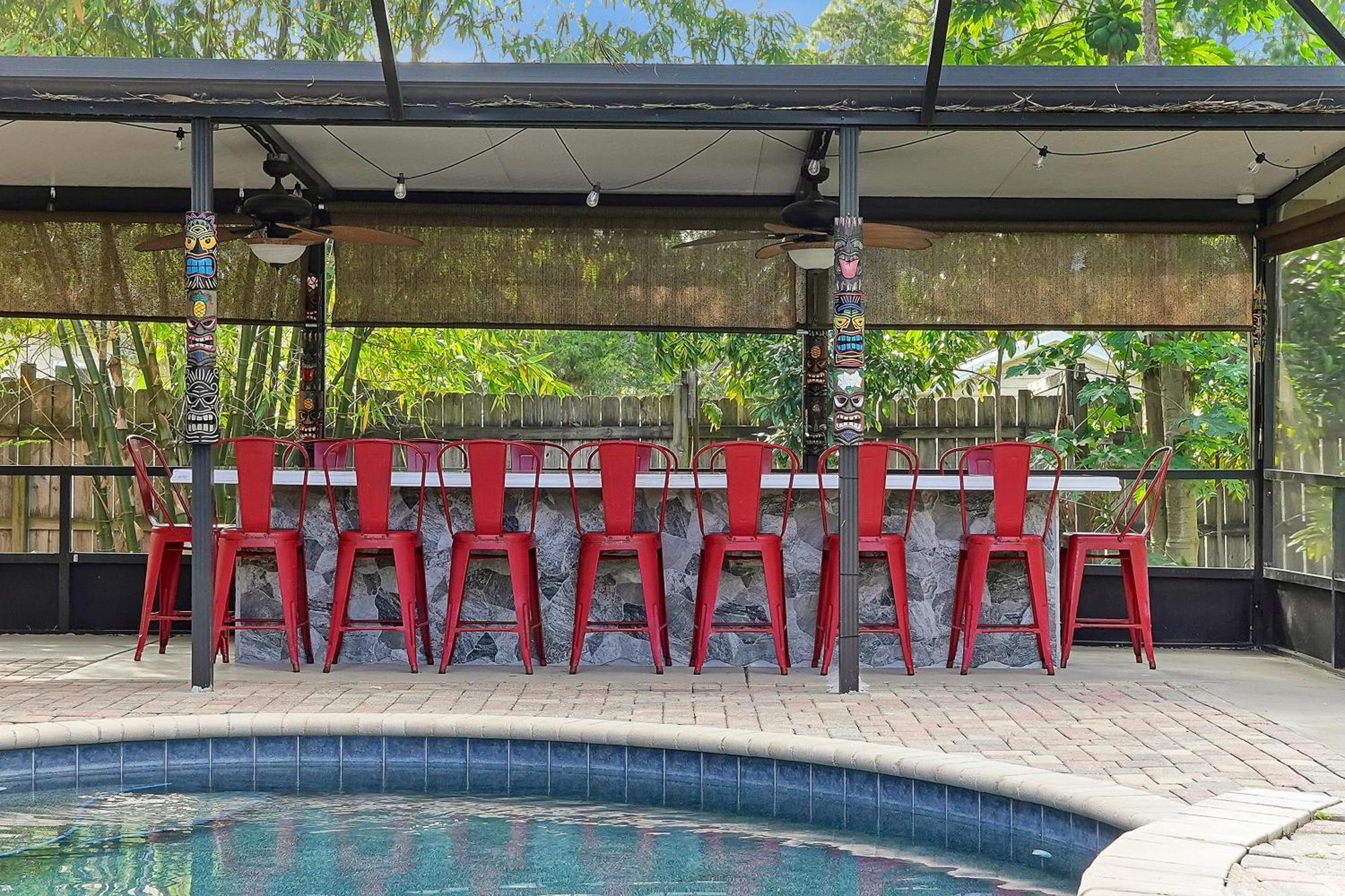 Poolside Cocoa Oasis W/ Tiki Bar! Villa Frontenac ภายนอก รูปภาพ